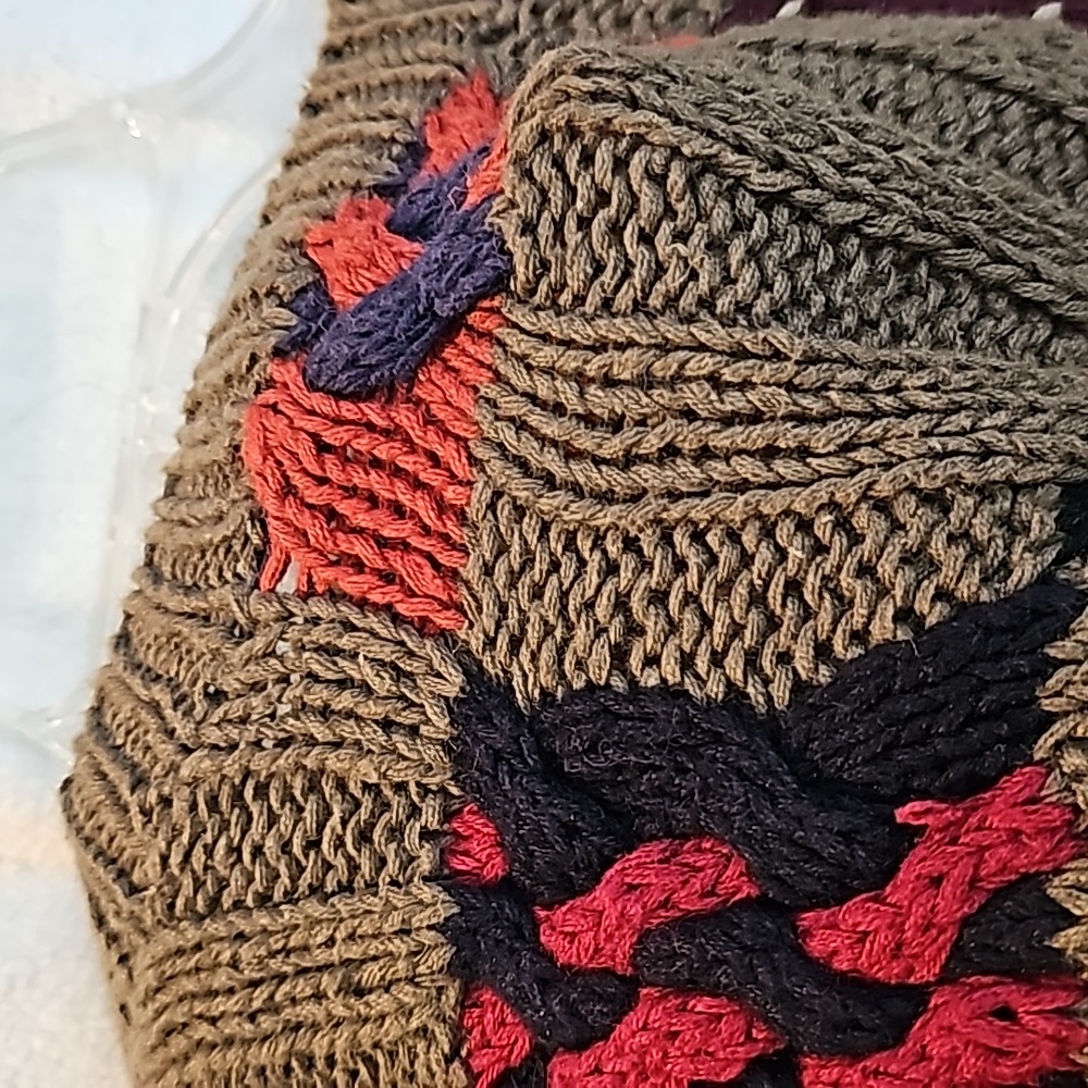 Men's XL Jas. McLeith Sweater patchwork colorblock - Picture 6 of 6